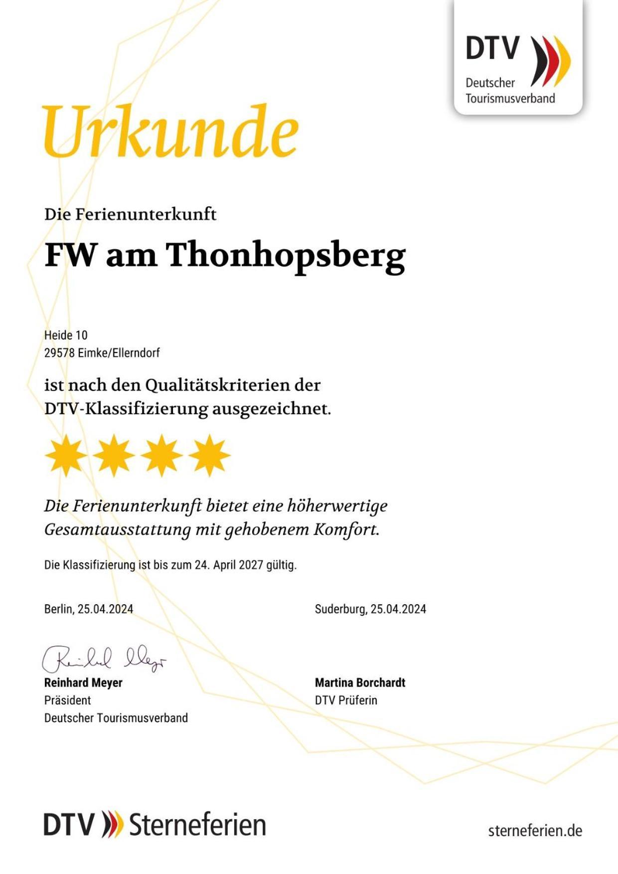Ferienwohnung Am Thonhopsberg Eimke Buitenkant foto